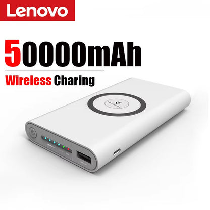 Large Capacity Power Bank 200000Mah Portable Charger 120W Fast Charging Wireless Powerbank for Iphone Huawei Samsung